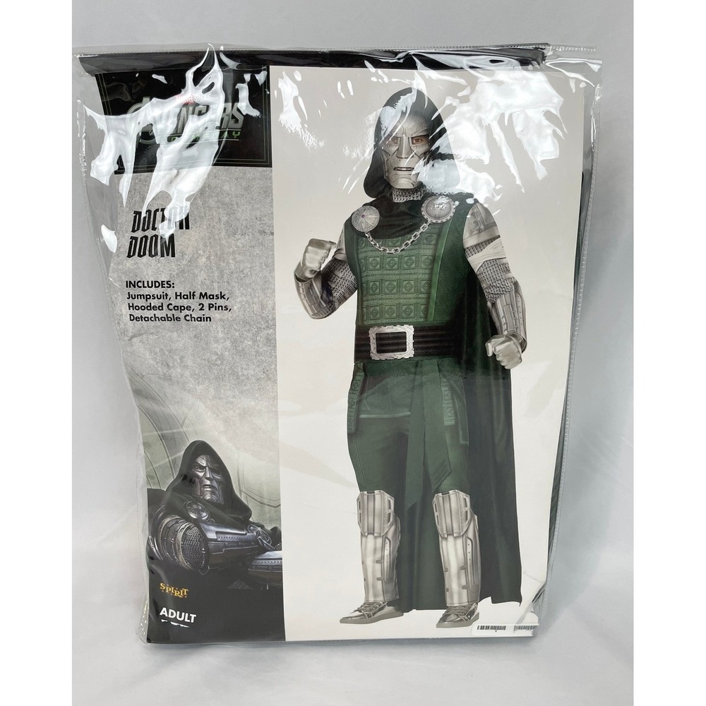 Spirit Halloween Marvel Avengers Doomsday Doctor Doom Costume Adult Large